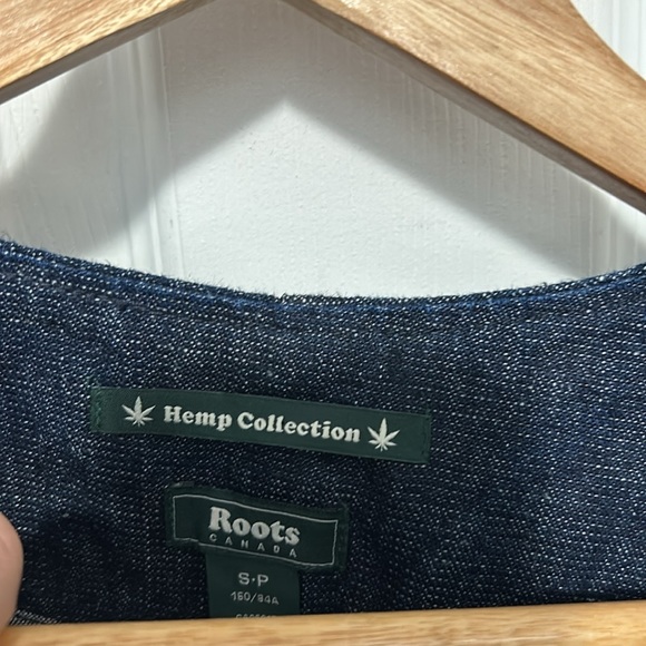 ROOTS Hemp Collection Jean jacket. Size S - Picture 11 of 13